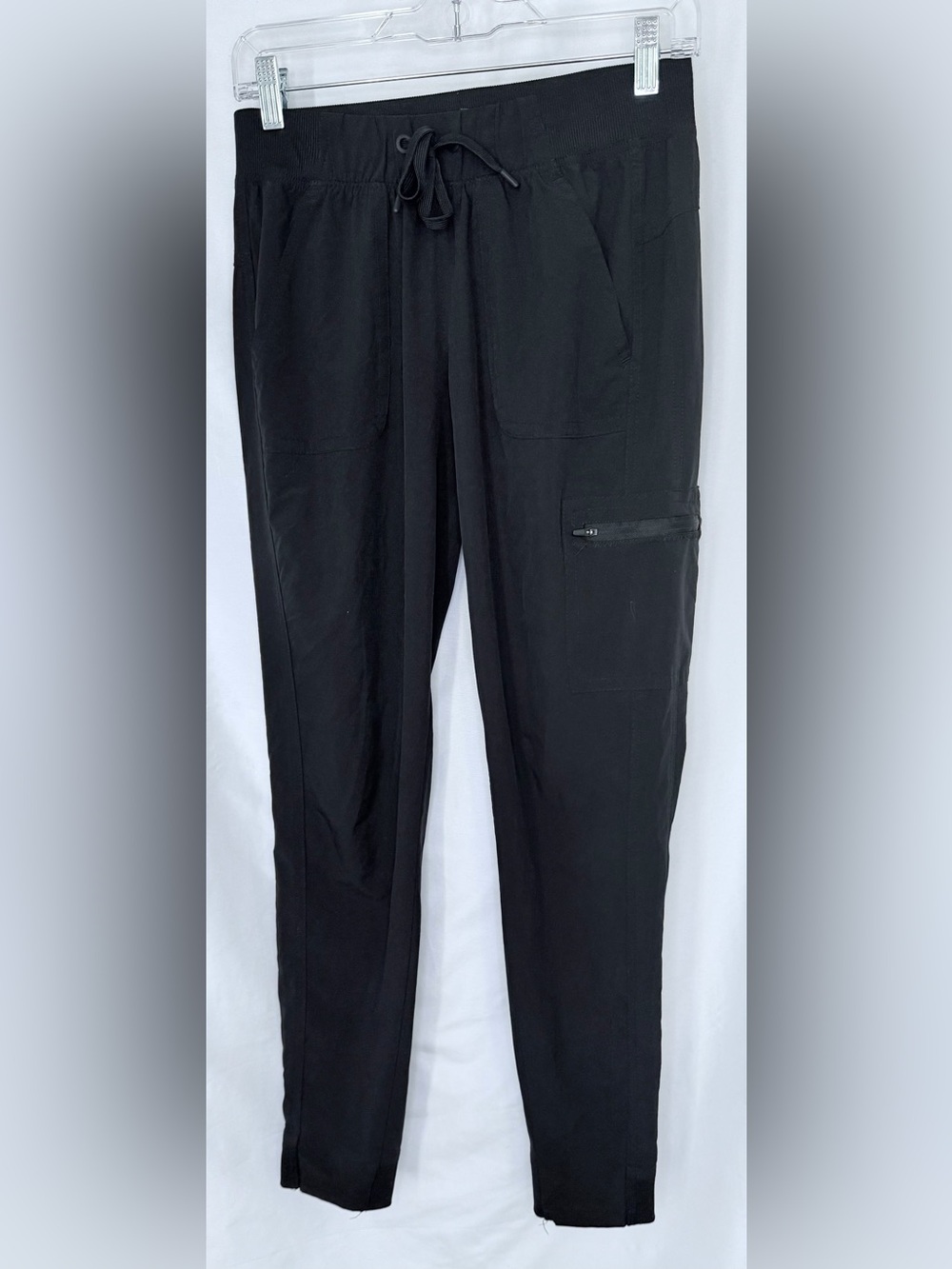 Champion Black Women's Drawstring Cargo Jogger Pants